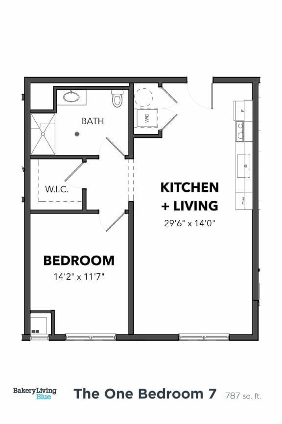 Studio 1 2 Bedroom Apartments In Pittsburgh Bakery Living