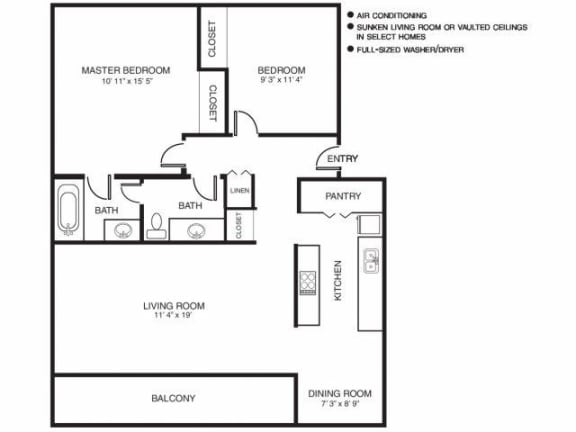 Canyon Park 2X1 Available Units