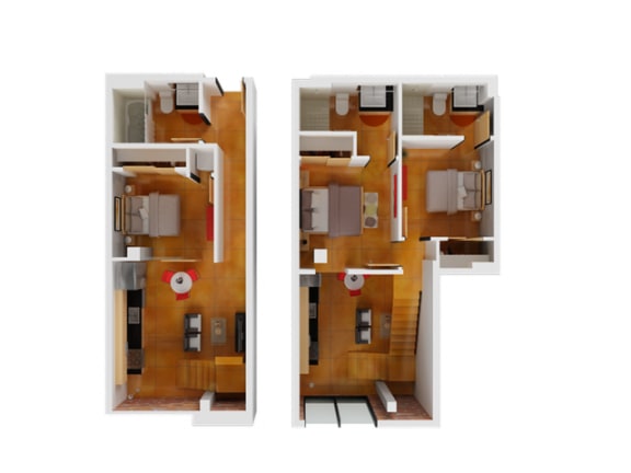Floor plan Floor plan at Arc Light, San Francisco, CA 94107