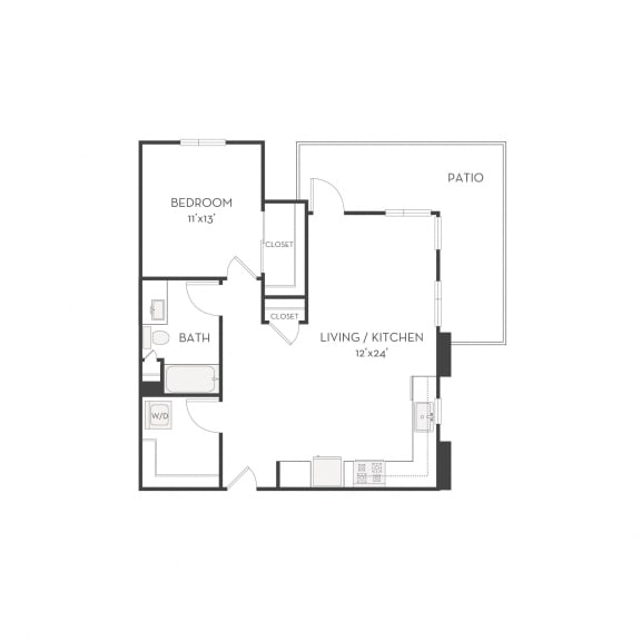 Floor plan Floor plan at Elan Menlo Park, Menlo Park, 94025