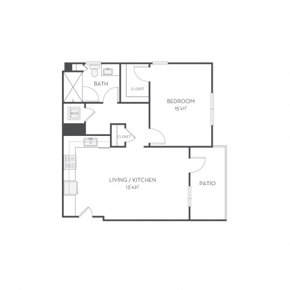 Floor plan Floor plan at Elan Menlo Park, Menlo Park
