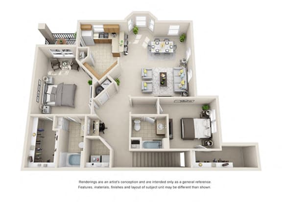 2 Bedroom 2 Bath 2 Bedroom 2 Bath