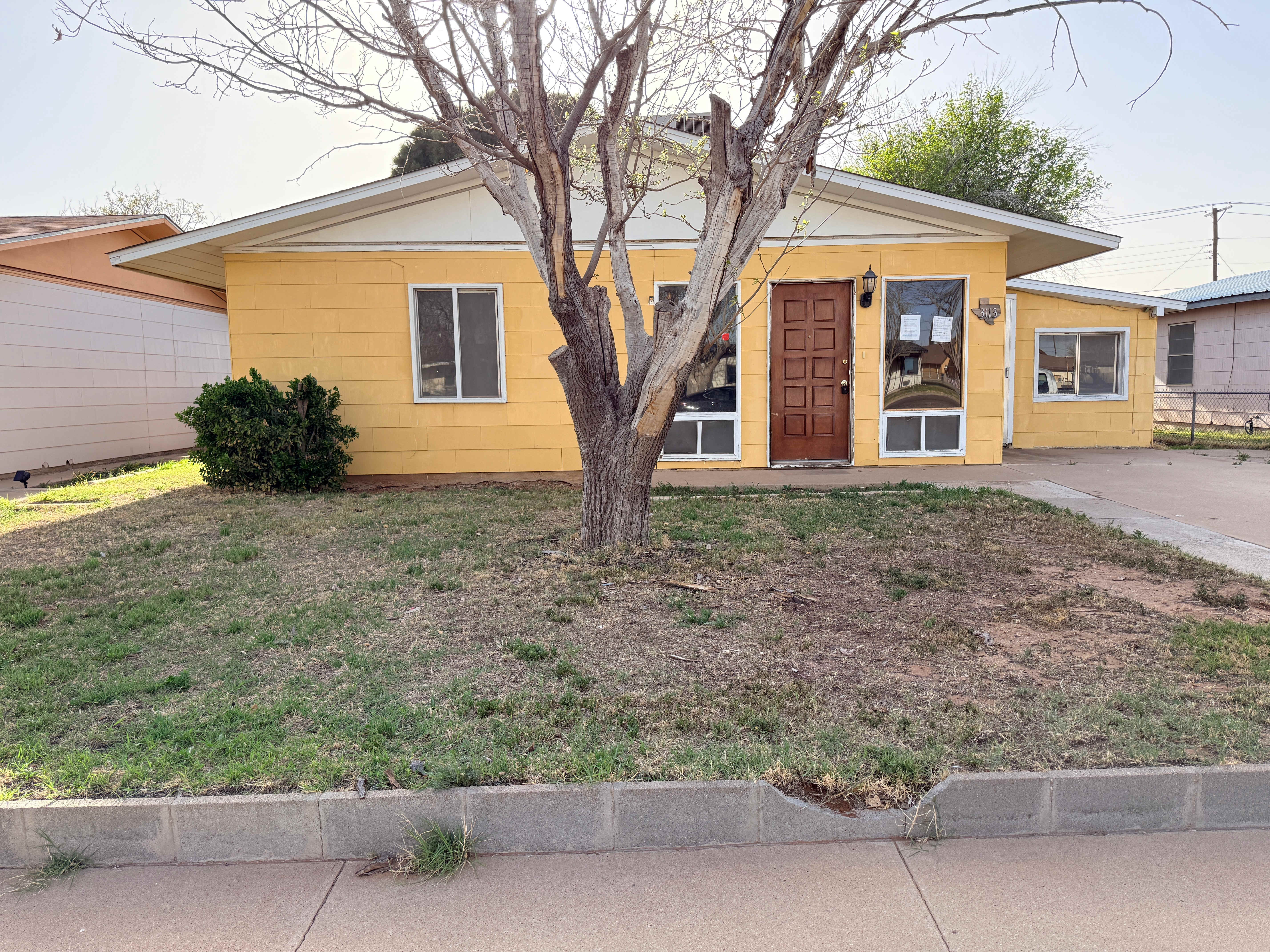 Single Family Home 3BR 1.1BA — 3113 Merrill Ave, Odessa, TX