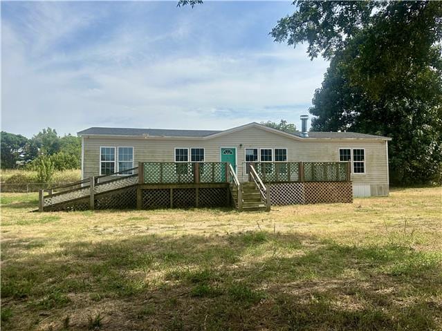 Manufactured Home 4BR 2BA - 202 E I Ave, Milburn, OK