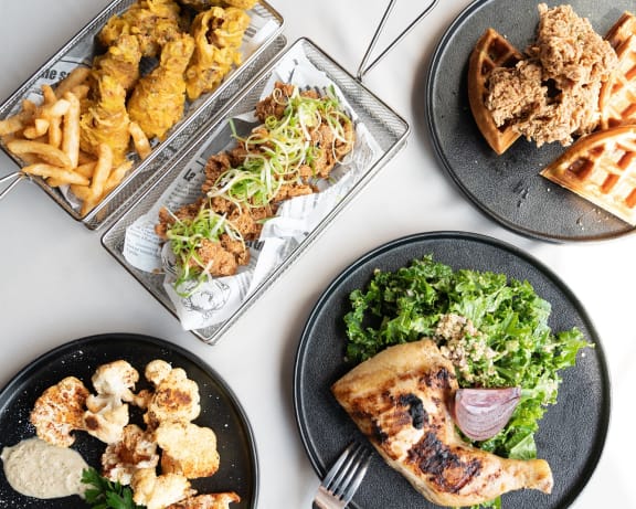 Eat Fresh Local at Cypress Point Apartments, California