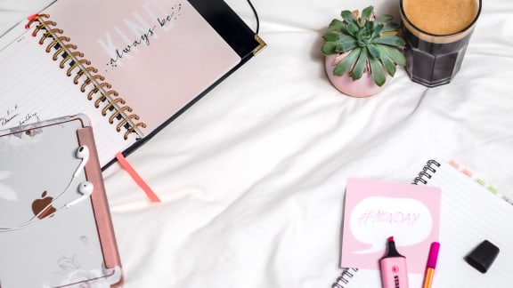 Notebook and Productivity at Cypress Point Apartments, California