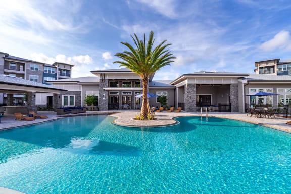 Glimmering Pool at Tomoka Pointe, Daytona Beach, FL, 32117