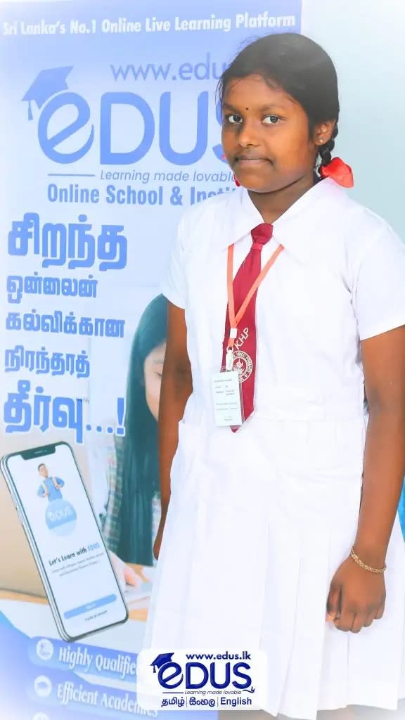 EDUS Honors Kokuvil Hindu Primary Grade 5 Scholarship Students - photo 13 of 13 - Kokuvil, Jaffna, Sri Lanka - 2023