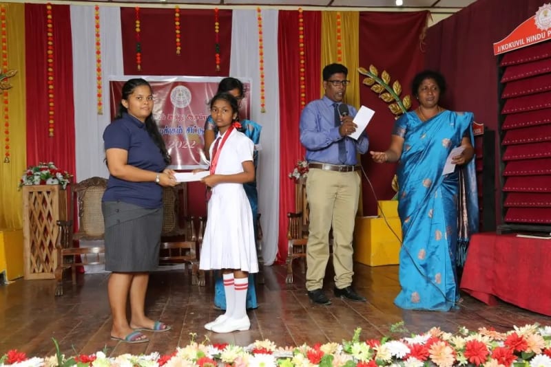 EDUS Honors Kokuvil Hindu Primary Grade 5 Scholarship Students - photo 7 of 13 - Kokuvil, Jaffna, Sri Lanka - 2023