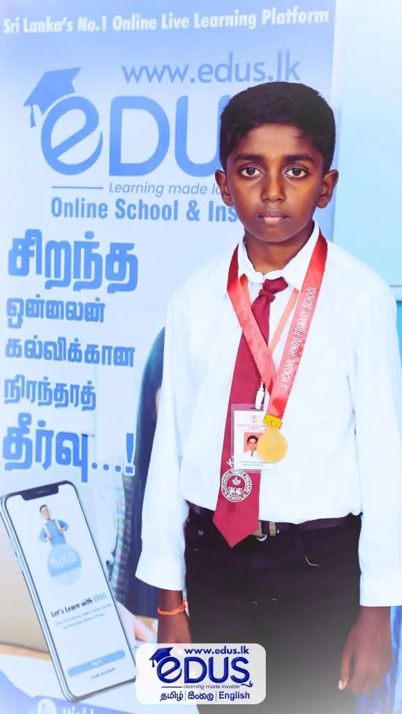 EDUS Honors Kokuvil Hindu Primary Grade 5 Scholarship Students - photo 8 of 13 - Kokuvil, Jaffna, Sri Lanka - 2023