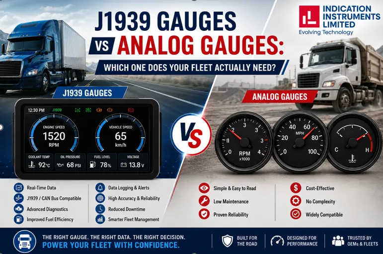 J1939 Gauges vs Analog Gauges: Which One Does Your Fleet Actually Need?