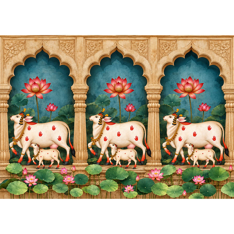 Pichwai Kamal Gau Heritage