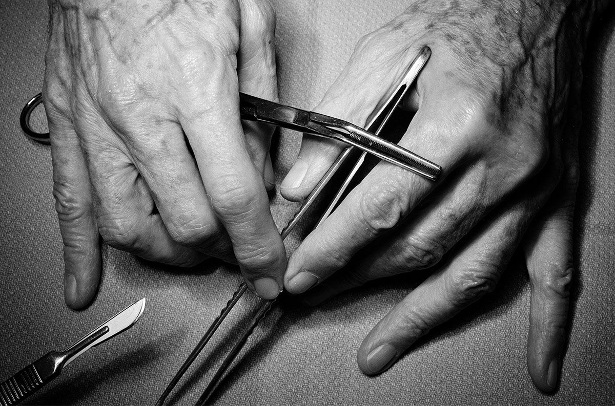 Hands of Dr. Starzl