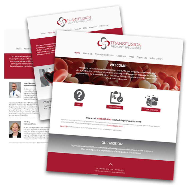 TMS website design and maintenance TMS website design and maintenance