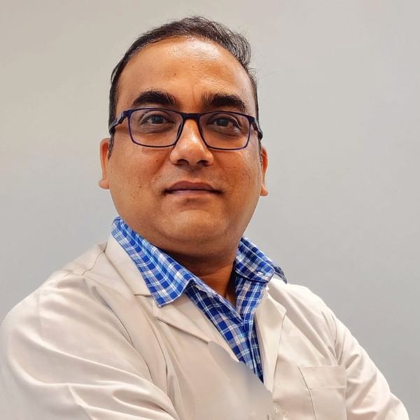 Portrait of Dr. (Lt. Col) Anuj Yadav (retd.), Senior Psychiatrist at MindBridge