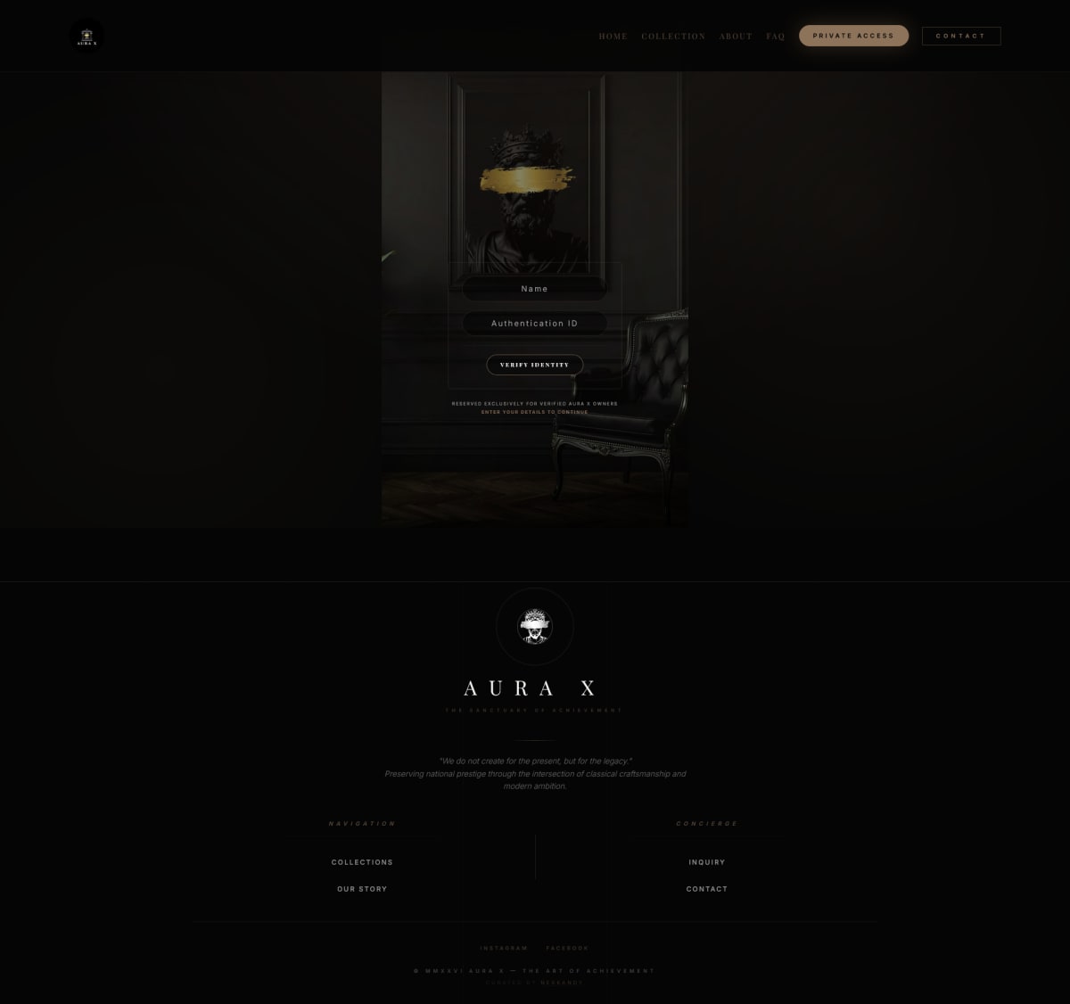 Private Access – Members Only
