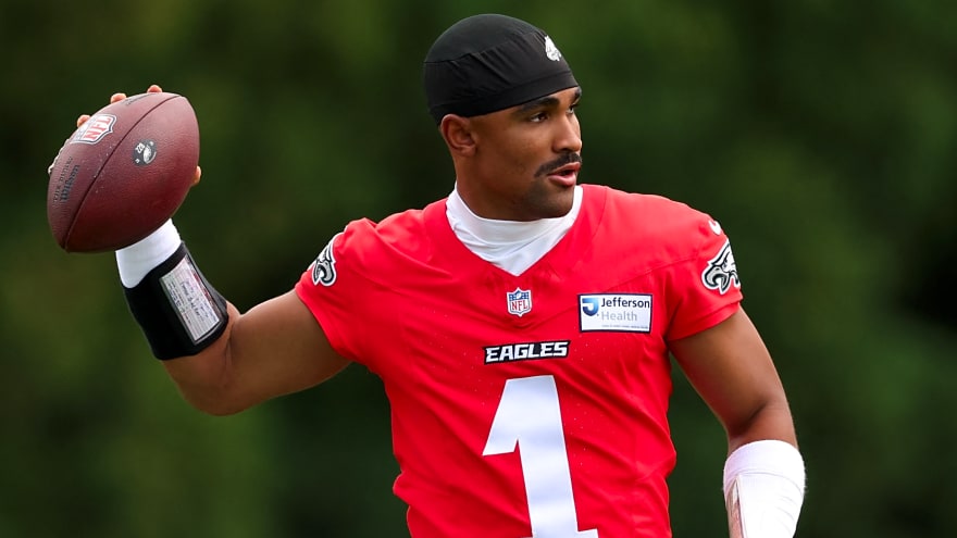 Eagles' Jalen Hurts sounds ecstatic about A.J. Brown's replacement