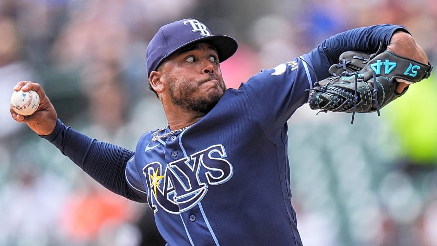 Rays' Freddy Peralta addresses theory about struggles with Mets