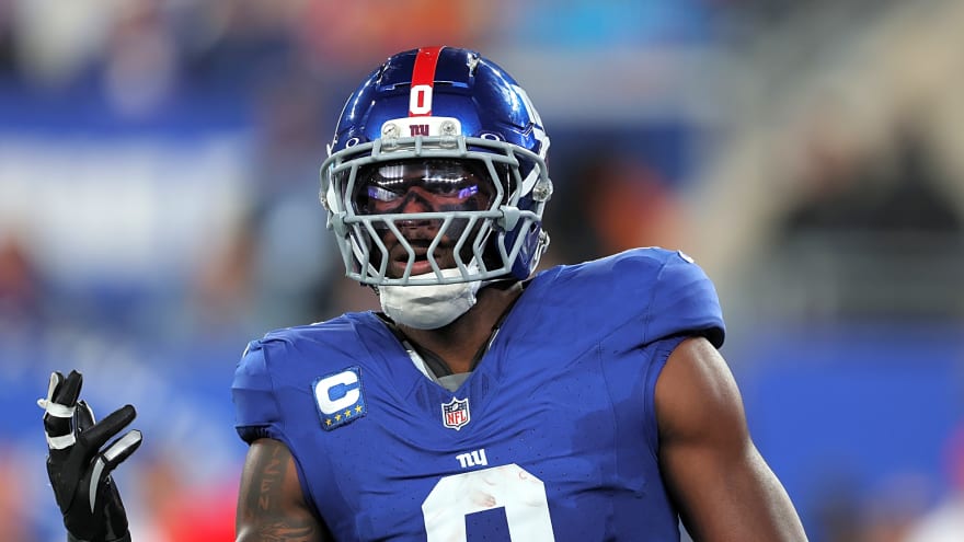 Brian Burns reacts to Dexter Lawrence II trade