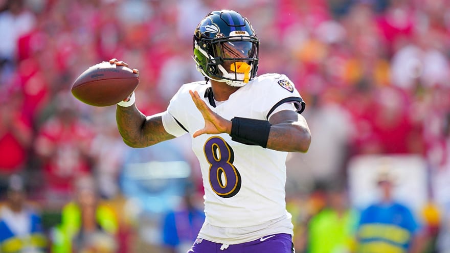Lamar Jackson is already raving about a Ravens rookie