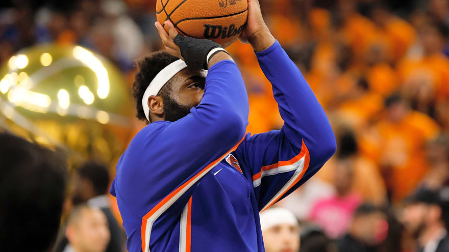 Mitchell Robinson responds to the criticism of his free throws
