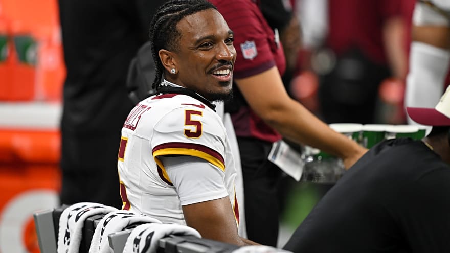 Everything Jayden Daniels Said After Commanders-Ravens Joint Practice