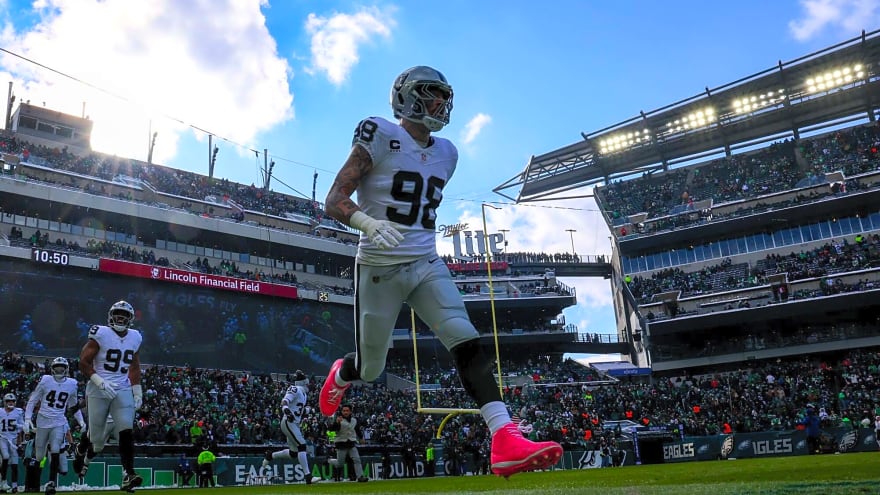 Maxx Crosby pretty much just shut down any other belief anyone had of the Las Vegas Raiders trading him