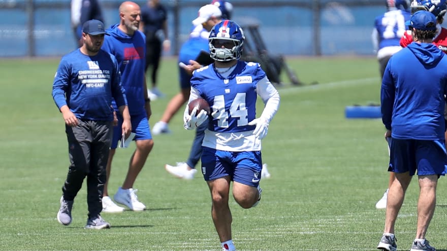 Giants' Cam Skattebo admits John Harbaugh 'talked' to him about his behavior