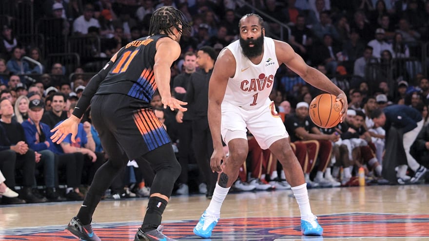 ESPN gives Cavs’ offseason a B, wonders if full year of James Harden changes everything