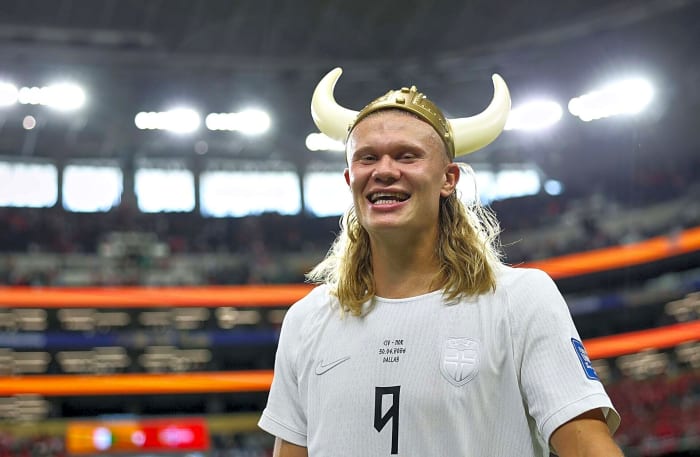 Erling Haaland reveals his favorite thing about Americans and why the World Cup has been 'amazing' | Yardbarker