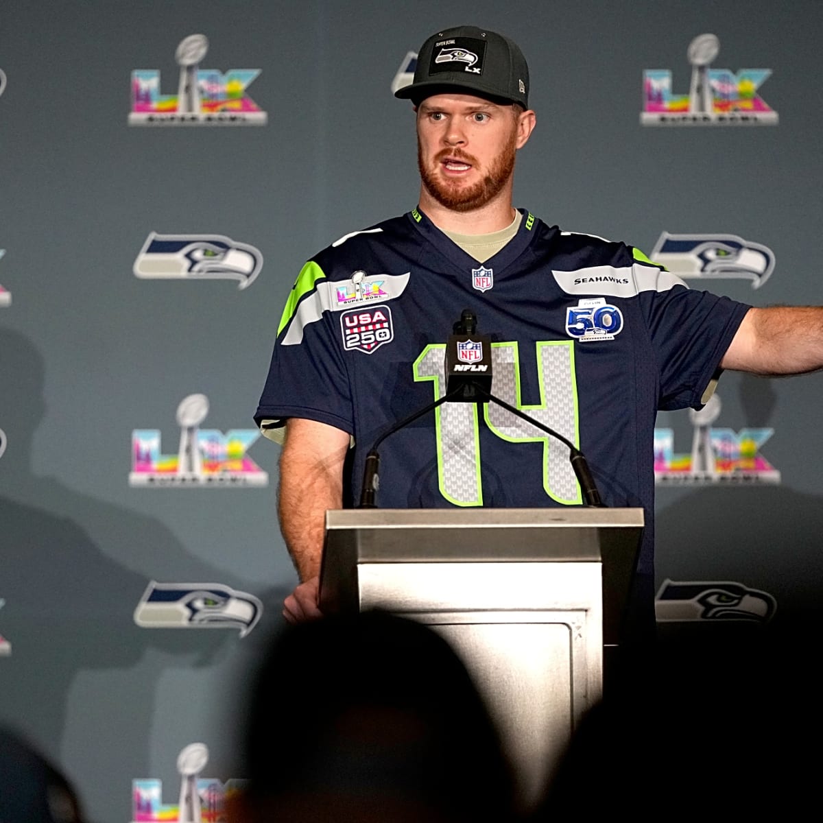 Sam Darnold reveals injury status ahead of Super Bowl LX | Yardbarker