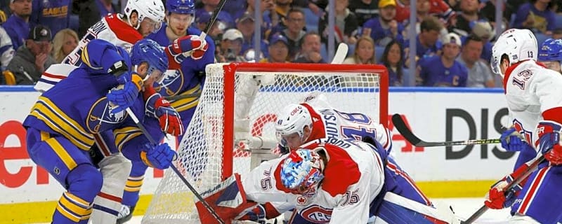 Alex Newhook, Canadiens find Game 7 success again, oust Sabres in OT