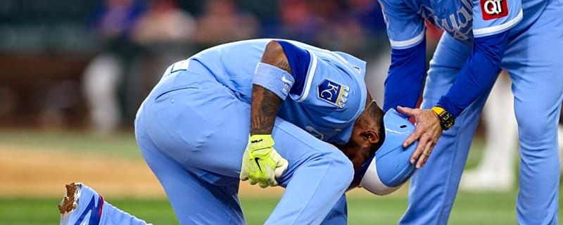Royals 3B Maikel Garcia exits with hamstring injury