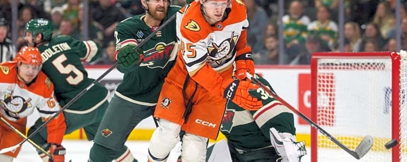 Hunter Haight's first NHL goal sparks Wild in win over Ducks