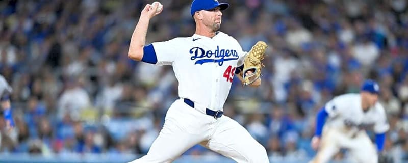 Dodgers place RHP Blake Treinen (elbow inflammation) on 15-day IL