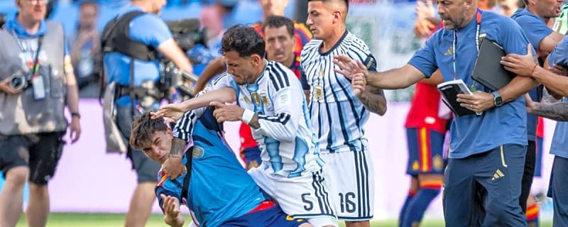 FIFA Punishes Lionel Messi's Teammates With Lengthy Bans After World Cup Final Brawl 