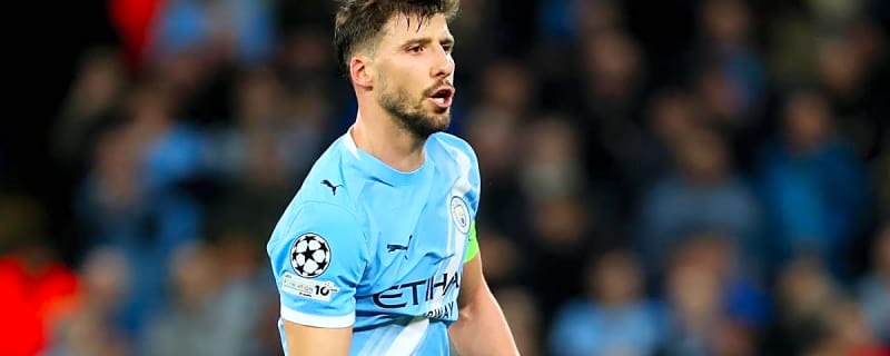 Why Is Ruben Dias Not Playing Tonight for Manchester City vs Arsenal?