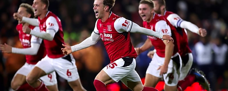 Fleetwood Town did not even practice penalties before beating Arsenal