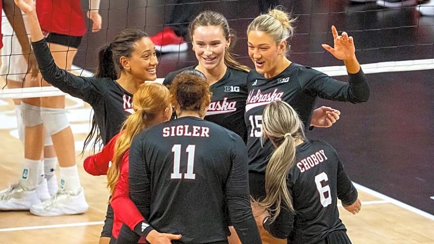 No. 1 Nebraska Volleyball vs. Northwestern and No. 13 Purdue with Previews, Breakdowns, TV Channel