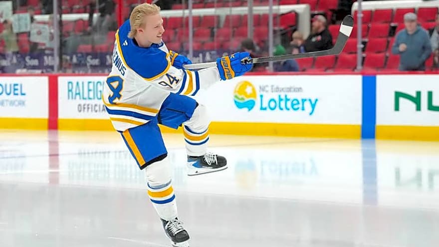 Sabres' Konsta Helenius chosen as a 'sleeper pick' for major NHL award