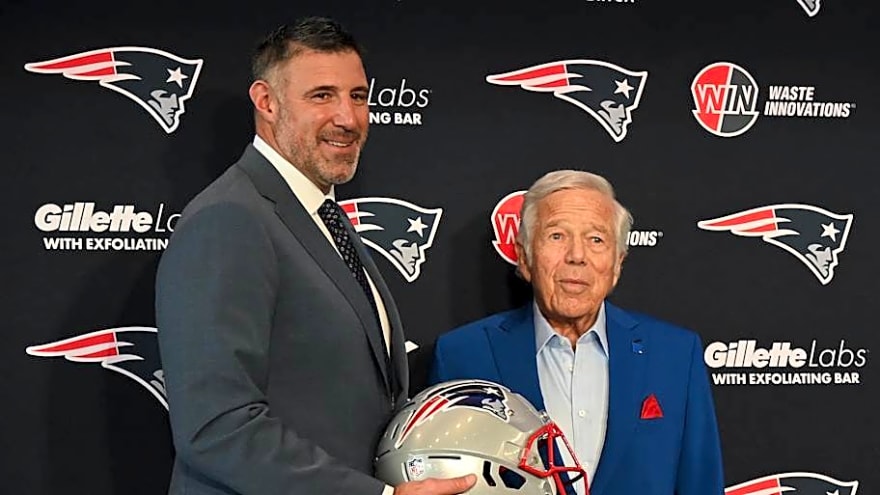 Patriots Issue Statement On Mike Vrabel's Looming Draft Absence