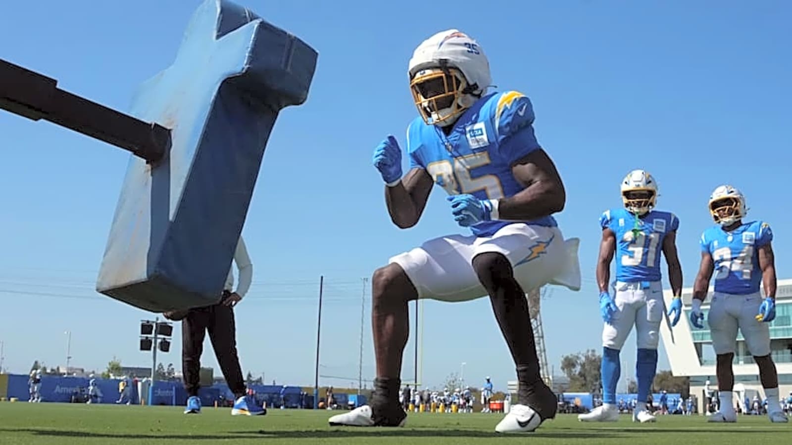 Raheim Sanders shakes up Chargers RB room with explosive preseason ...