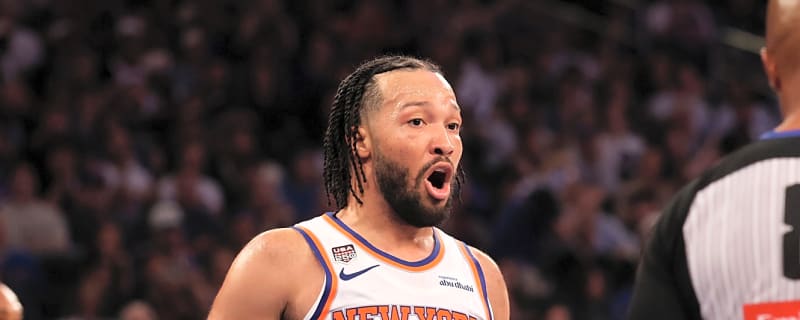 Knicks' Jalen Brunson responds to Victor Wembanyama's apparent cheap shot