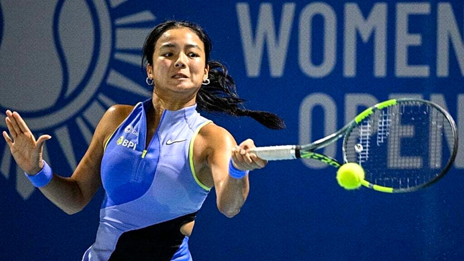 Alexandra Eala reacts to reaching the Philippine Women's Open  quarter-finals | Yardbarker