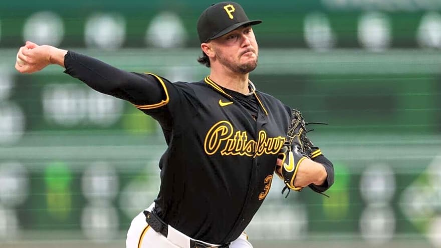 Paul Skenes' no-hit bid ends in 7th as Pirates ace stifles Rockies