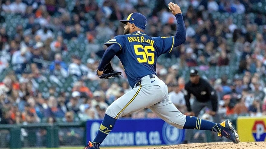 Brice Turang collects 4 RBIs as Brewers crush Tigers