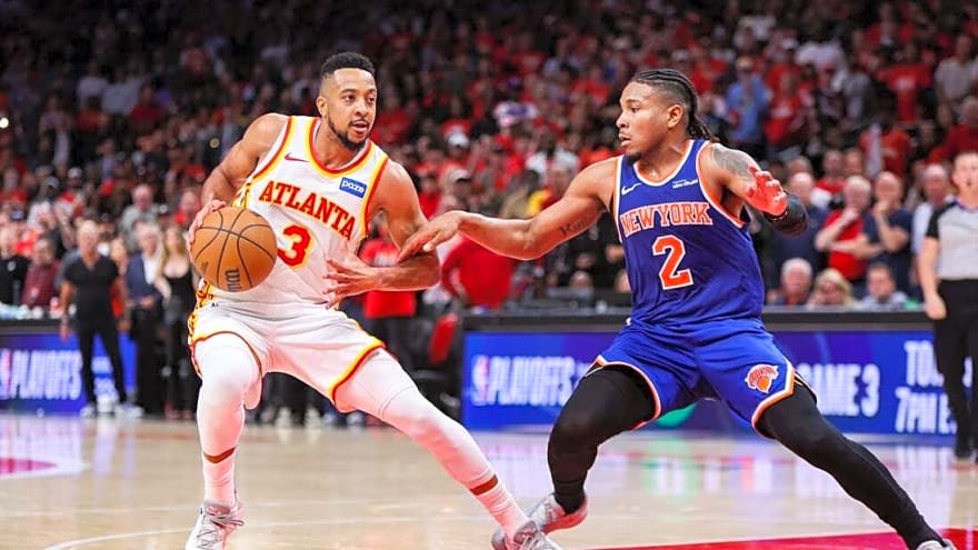NBA roundup: Hawks get by Knicks again to take 2-1 series lead