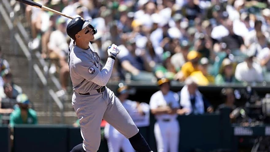 Yankees explode for 13-run inning in victory over Athletics