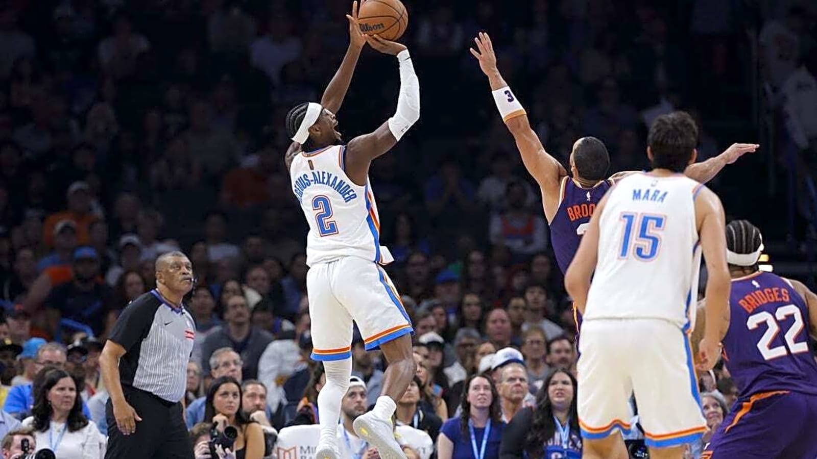 Thunder overcome big injuries to beat Suns for fourth straight win ...