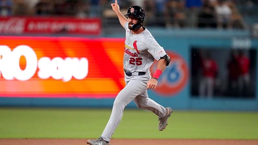Thomas Saggese belts 2 homers in Cardinals' win over struggling Dodgers